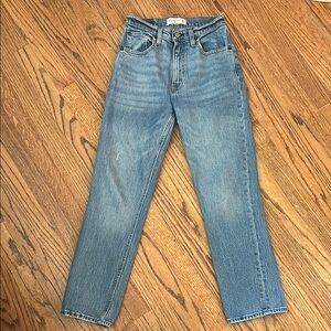 Abercrombie & Fitch High Rise Women Jeans - Blue